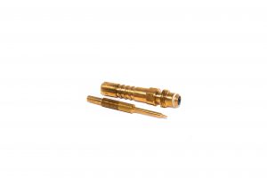 Brass Hose Mount (Reg Seat) with Bleed Off Screw