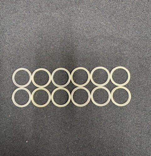 O-Rings, 3/4" outer cylinder - 12 pack